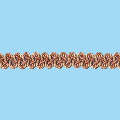 26656 Sullivans 18mm Gothic Braid - Apricot/orange 