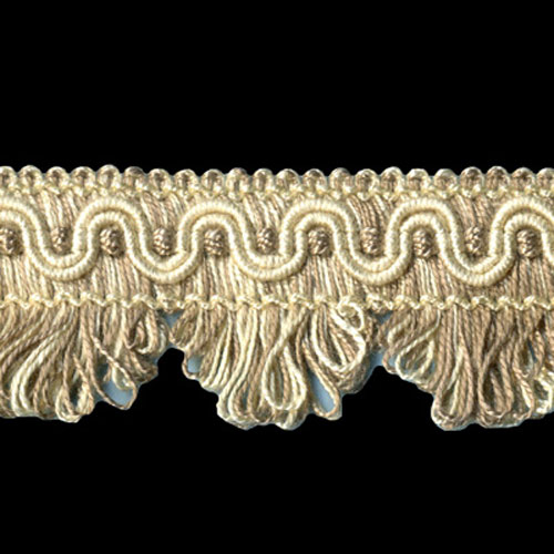 26780 Sullivans 35mm Cotton Fan Braid - Cream/mushroom/striped Cream & Mushroom 