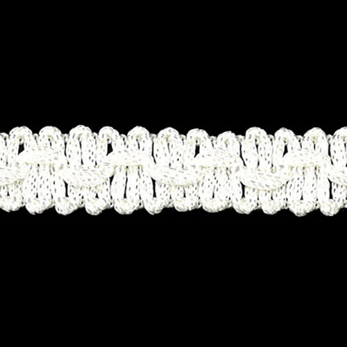 26823 Sullivans 12mm Rayon Braid - White 