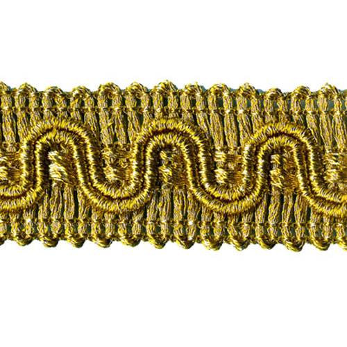 26910 Sullivans 21mm Metallic Braid - Light Gold 