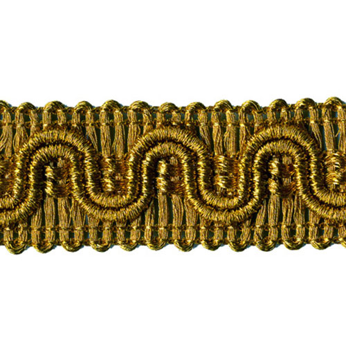 26911 Sullivans 21mm Metallic Braid - Gold 