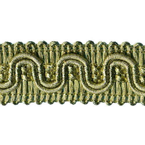 26912 Sullivans 21mm Metallic Braid - White Gold 