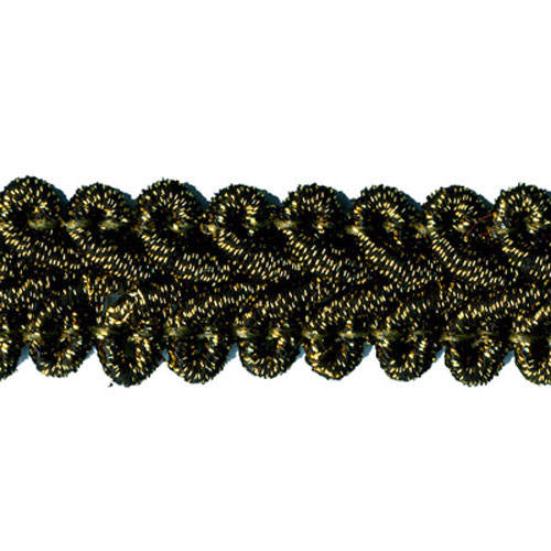 26919 Sullivans 14mm Metallic Gimp Braid - Copper 