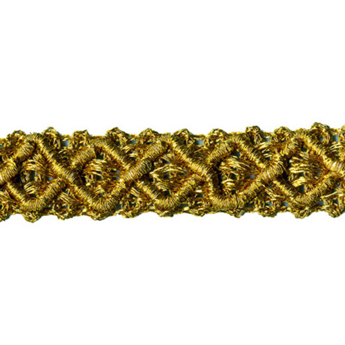 26923 Sullivans 14mm Metallic Braid - Gold 