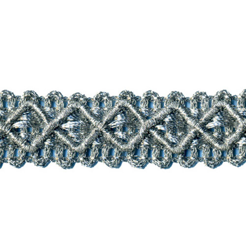 26927 Sullivans 14mm Metallic Braid - Silver 