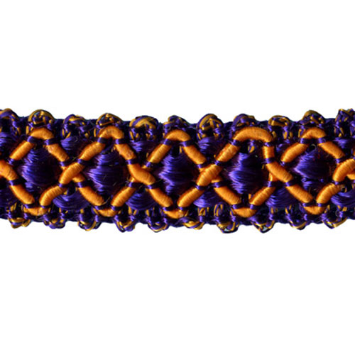 26979 Sullivans 15mm Rayon Braid - Orange/purple 