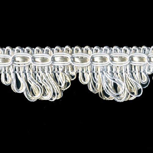 26987 Sullivans 30mm Rayon Looped Fringe Braid - Off White 