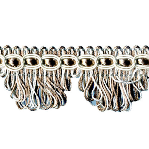 26989 Sullivans 30mm Rayon Looped Fringe Braid - Latte 