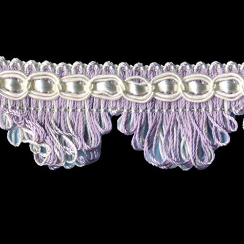 26993 Sullivans 30mm Rayon Looped Fringe Braid - Lilac 