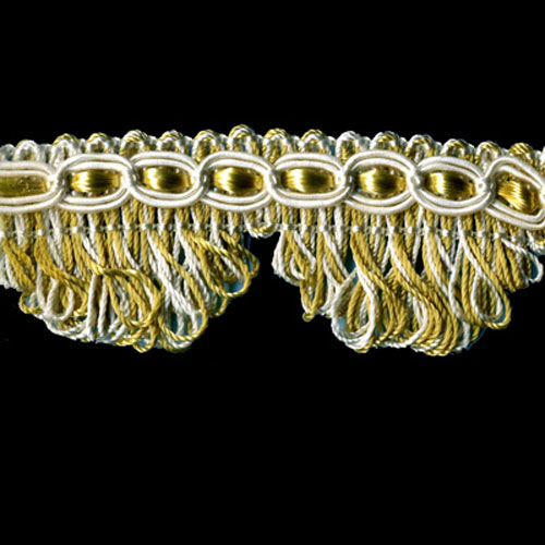 26997 Sullivans 30mm Rayon Looped Fringe Braid - Gold 