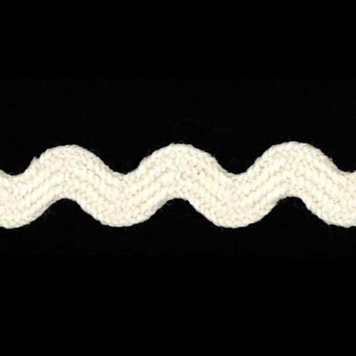27052 Braid Ric Rac 10mm Natural