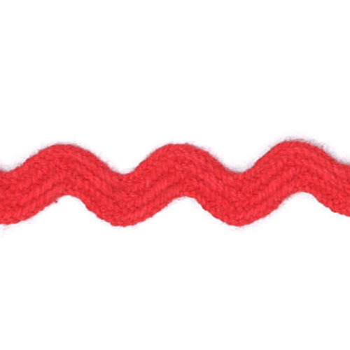 27054 Braid Ric Rac 10mm Red