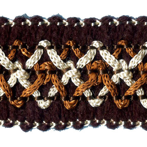 27095 Braid Uggboot 20mm Chocolate