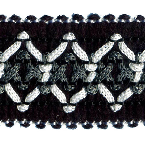 27100 Braid Uggboot 25mm Charcoal