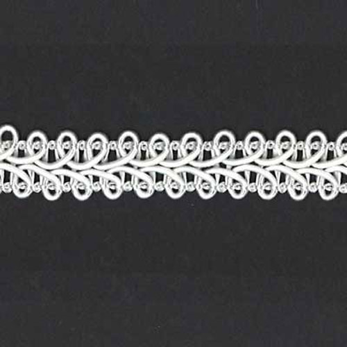 27147 Sullivans 12mm Gimp Braid - White 