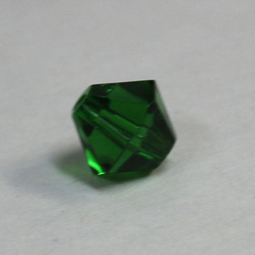 28047 Bead Bicone 10mm Dark Green