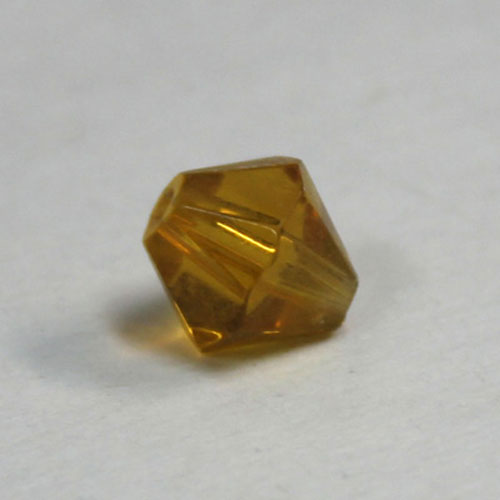 28054 Bead Bicone 10mm Gold
