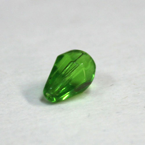28187 Bead Teardrop 7x10mm Dark Green