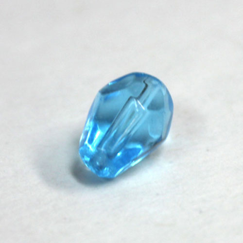 28188 Bead Teardrop 7x10mm Light Blue
