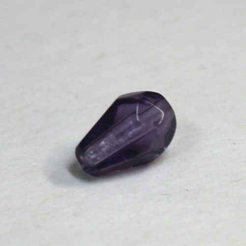 28191 Bead Teardrop 7x10mm Purple