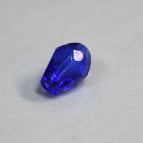 28203 Bead Teardrop 8x11mm Royal