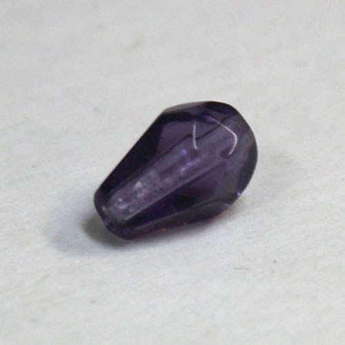28205 Bead Teardrop 8x11mm Purple