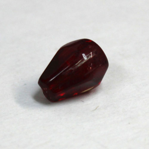 28206 Bead Teardrop 8x11mm Burgundy