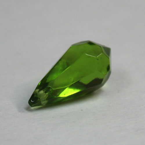 28228 Bead Teardrop 14x7mm Light Green