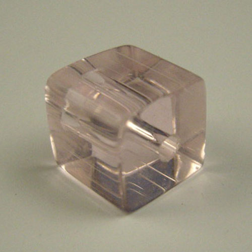 28310 Bead Cube 10mm Pink