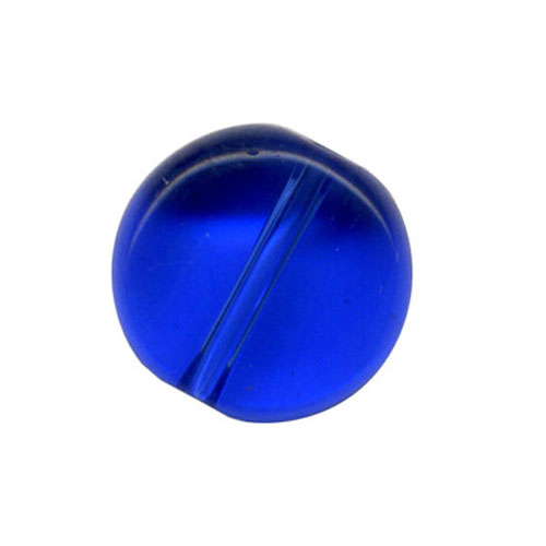 28357 Bead Round Flat 8mm Royal