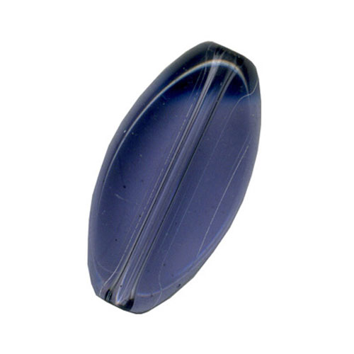 28415 Bead Oval Flat 12x8mm Purple