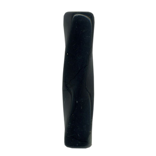 28587 Bead Square Twist 30x10mm Black