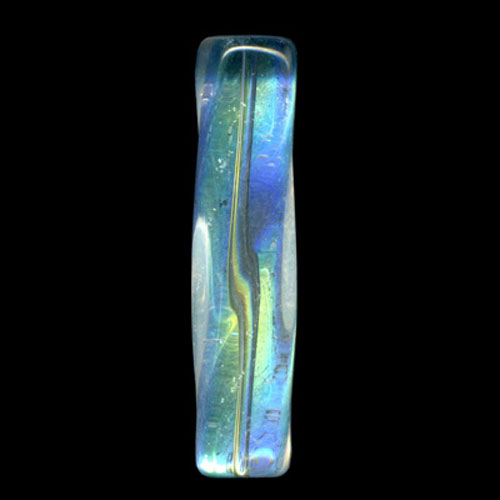 28588 Bead Square Twist 40x10mm Clear Ab