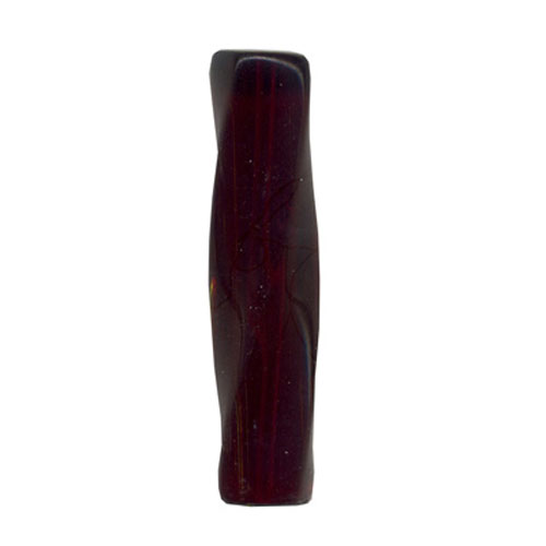 28598 Bead Square Twist 40x10mm Burgundy