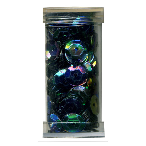 29044 Sequin Cup 6mm Laser Green