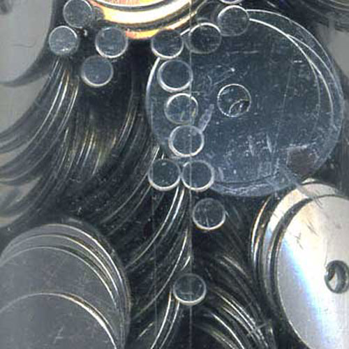 29052 Sequin Flat 8mm Silver