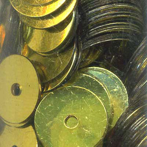 29054 Sequin Flat 8mm Gold