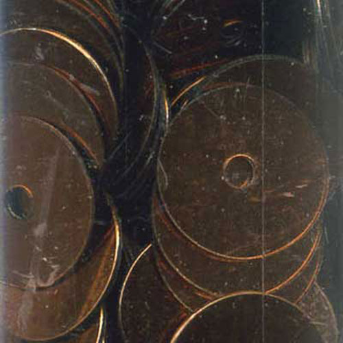 29056 Sequin Flat 8mm Bronze