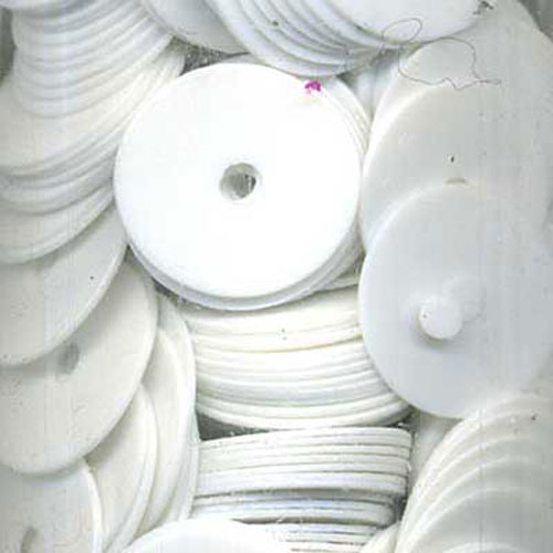 29058 Sequin Flat 8mm White