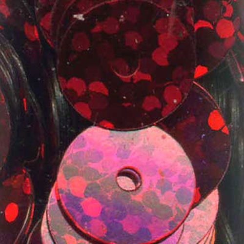 29068 Sequin Flat 8mm Red