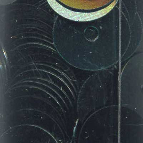 29071 Sequin Flat 8mm Laser Green