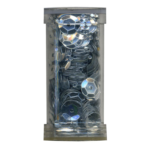 29079 Sequin Cup 8mm Silver