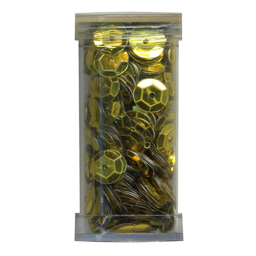 29081 Sequin Cup 8mm Gold