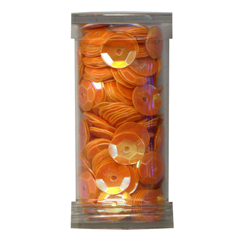 29088 Sequin Cup 8mm Orange