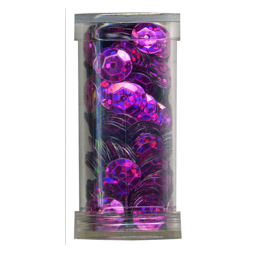 29090 Sequin Cup 8mm Laser Pink