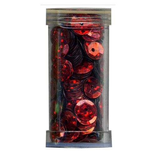 29095 Sequin Cup 8mm Red