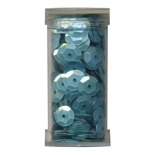 29100 Sequin Cup 8mm Sky Blue