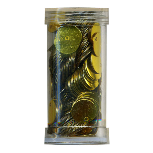 29108 Sequin Flat 10mm Gold