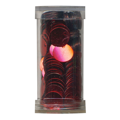 29114 Sequin Flat 10mm Red