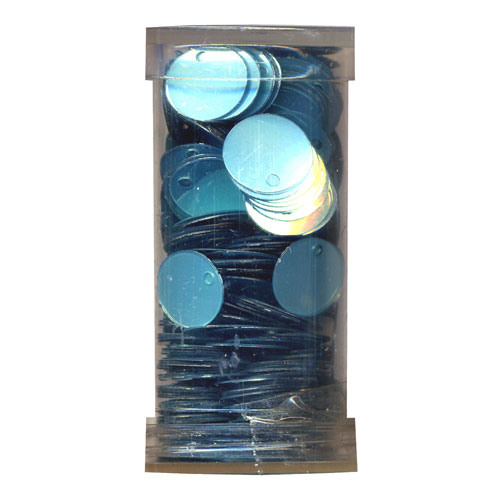 29118 Sequin Flat 10mm Aqua